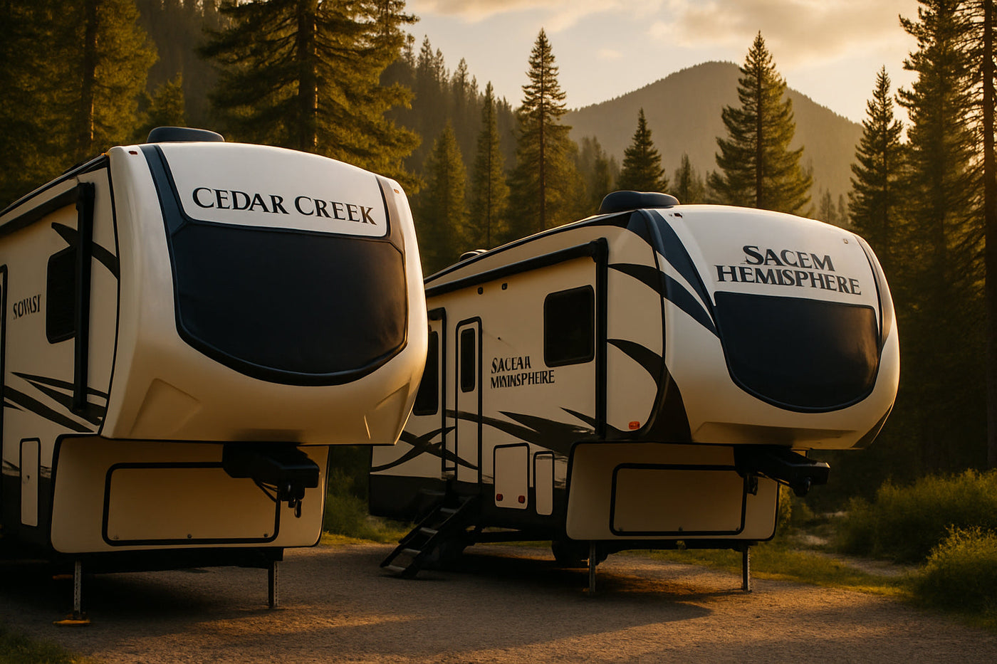 Forest River Cedar Creek vs Salem Hemisphere Windshield Cover Fit