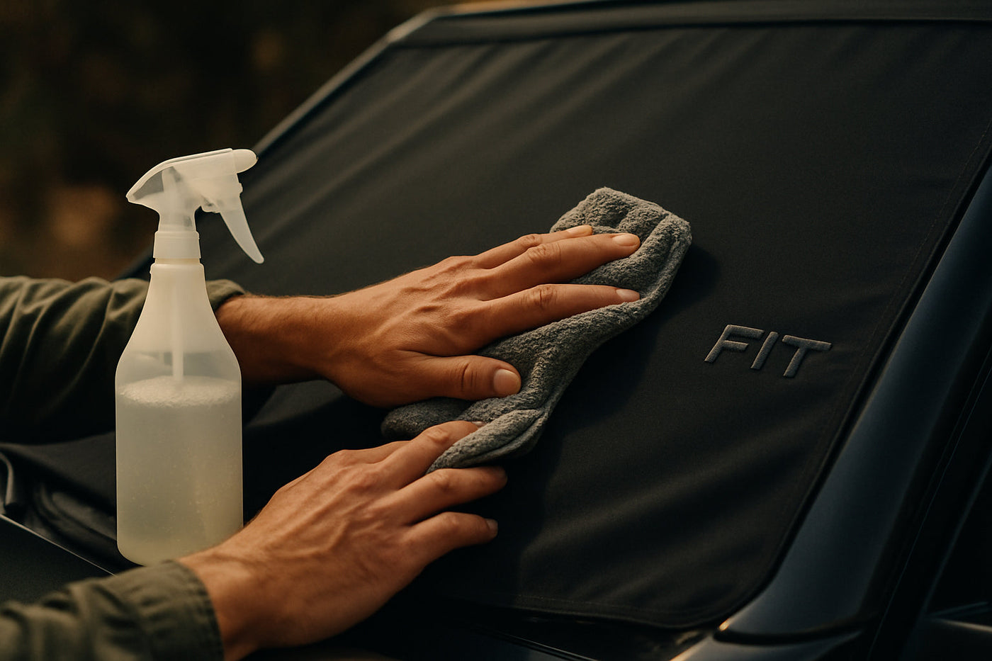 How to Clean a Magnetic Windshield Cover (Without Damaging It)
