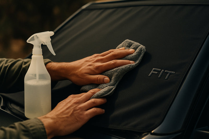 How to Clean a Magnetic Windshield Cover (Without Damaging It)