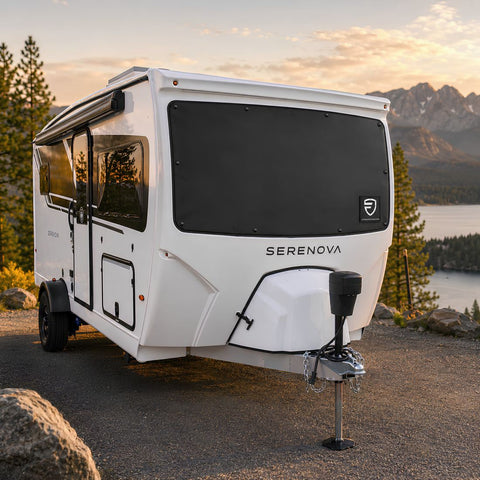Grand Design Serenova Windshield Cover — 150HL & 160LG (Wraparound Front Cap)