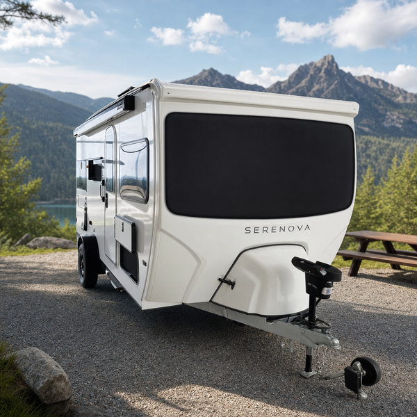 Grand Design Serenova Windshield Cover — 150HL & 160LG (Wraparound Front Cap)